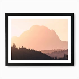 Mountain Sunset - Grand Teton National Park Art Print