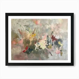 Abstract Of Flowers 5 Art Print