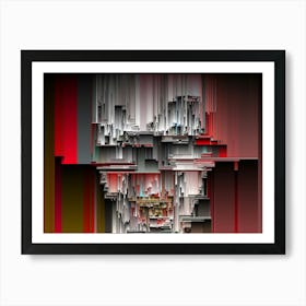 1000003537 Glitch2 Art Print