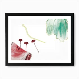 The Eternal Worm Art Print