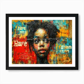 Dream Hero MLK Day Tribute - Dream Up Art Print