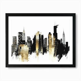 New York City Skyline 2 Art Print