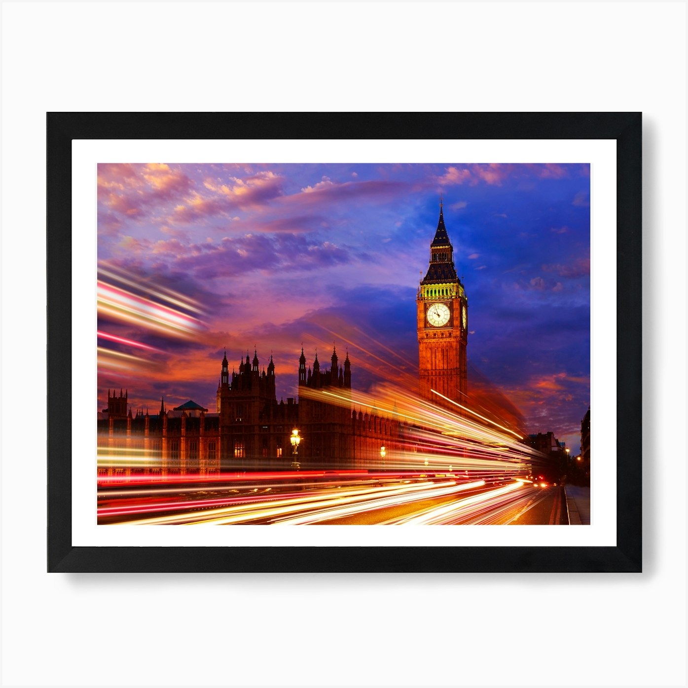 Big Ben Clock Tower, Posters, Art Prints, Wall Murals