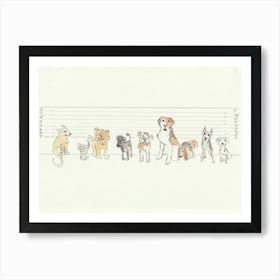 The Usual Suspects Art Print