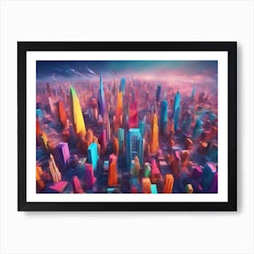 Cityscape 1 Art Print