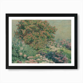 Garden By Claude Monet 1 Art Print