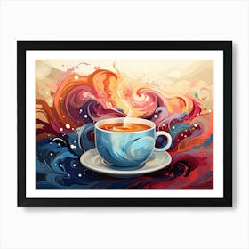 Cup Of Coffee Art Print