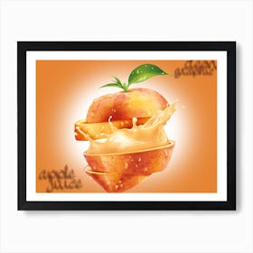 Apple Juice Art Print