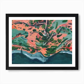 Abstract View Of Togo Art Print