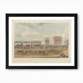 Ascot Heath Race For His Majesty S Gold Plate, James Heath Art Print