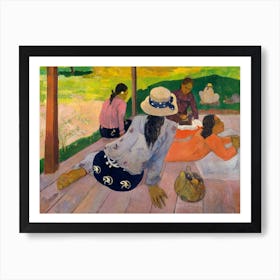 The Siesta, Paul Gauguin Art Print