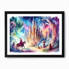 Fairytale Castle 3 Art Print