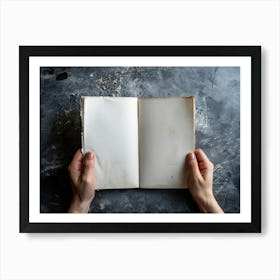 Blank Book (7) Art Print