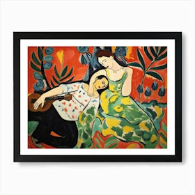 The Musician, Matisse Style Painting Art Print