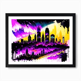 Cityscape Art Print