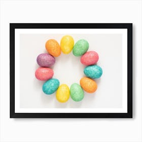 Easter Eggs 674 Art Print