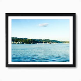 Plymouth harbour Art Print