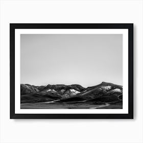 Landscapes Raw 6 Salar de Uyuni Art Print