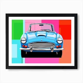 Classic Car Pop Art Inspired Art Print