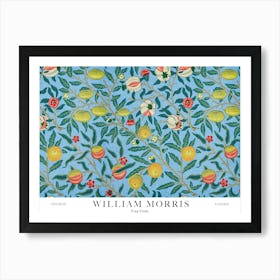 William Morris Prints Four Fruits Original Landscapes Landscape Botanical Vintage Art Print