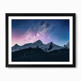 Grizzly Mountain Art Print