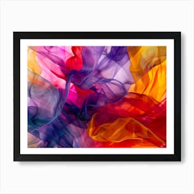 Abstract motion art Art Print