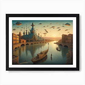 City Of Fish Art Print