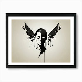 Angel Wings Art Print