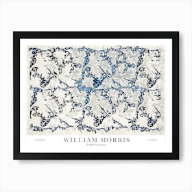 William Morris Prints Wallflower Pattern Landscape Botanical Vintage Art Print