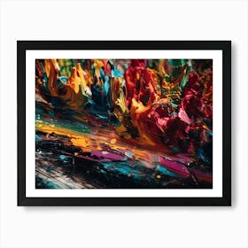 Abstract Painting 49 Art Print