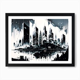 Cityscape 38 Art Print