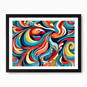 Abstract Painting 71 Art Print