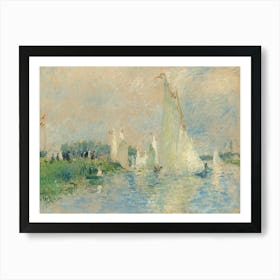 Regatta At Argenteuil (1874), Pierre Auguste Renoir Art Print