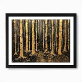 Birch Forest 4 Art Print