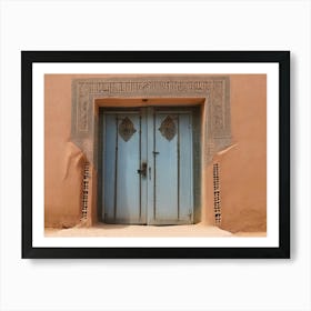 Blue Door 1 Art Print