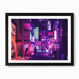 Neon Muse Art Print