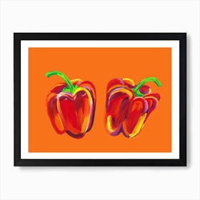 Peppers Art Print