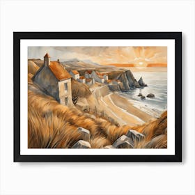European Coastal Painting (192) Art Print