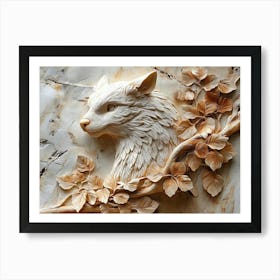 Beautiful Animal 3d 9 Art Print