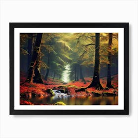 Autumn Forest 7 Art Print