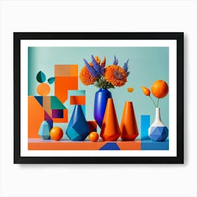 Cubist's Collection 02 Art Print