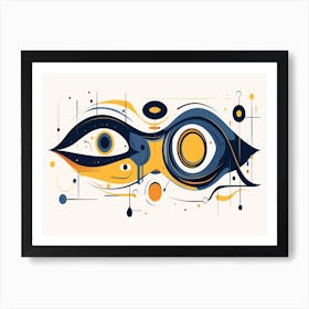 Abstract Eye 5 Art Print