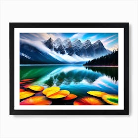 Lily Pond 8 Art Print