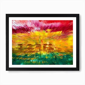 Abstract Painting 51 Art Print