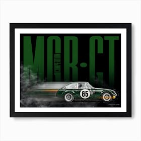 MGB GT Competition Art Print