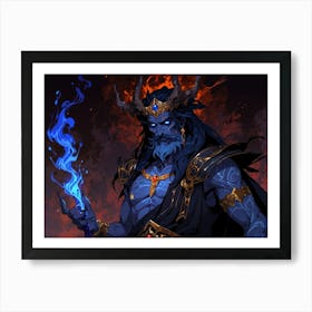 Demon 22 Art Print