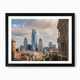 Philadelphia Skyline 4 Art Print