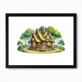 Fairy House Art Print