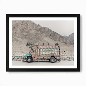 Pakistan Art Truck 1 Art Print