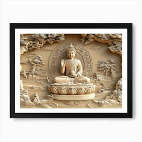 Buddha 6 Art Print